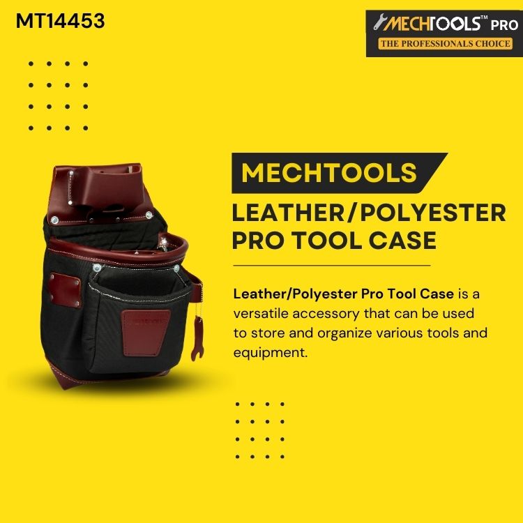 Leather/Polyester PRO Tool Case (MT14453) –