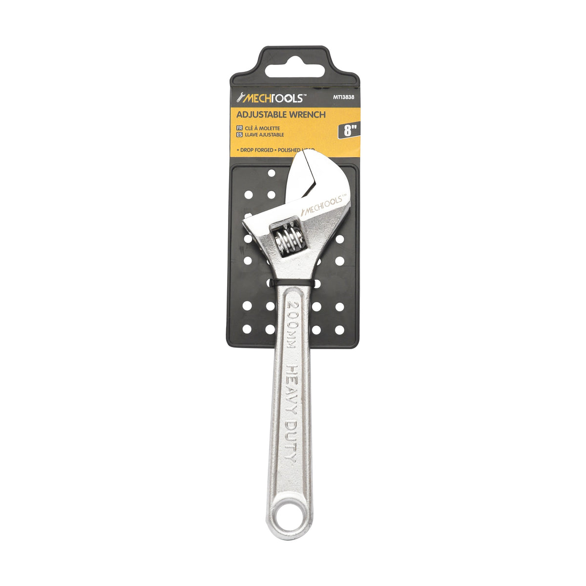 Jetech 8 Inch Adjustable Wrench - Professional Shifter Spanner with Wide  Caliber Opening