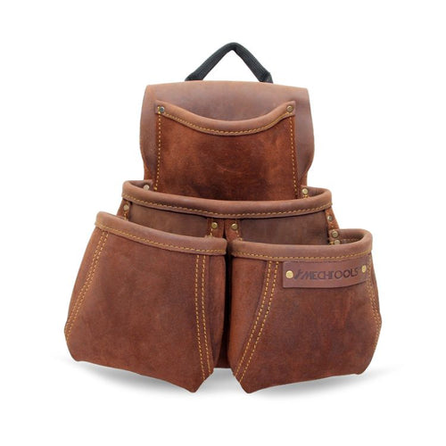 11 Pocket Deluxe Component Contractor Leather Apron - MT14449
