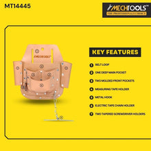 6 Pockets Tool Maintenance Tool Pouch for Contractors, Builders - (MT14445)