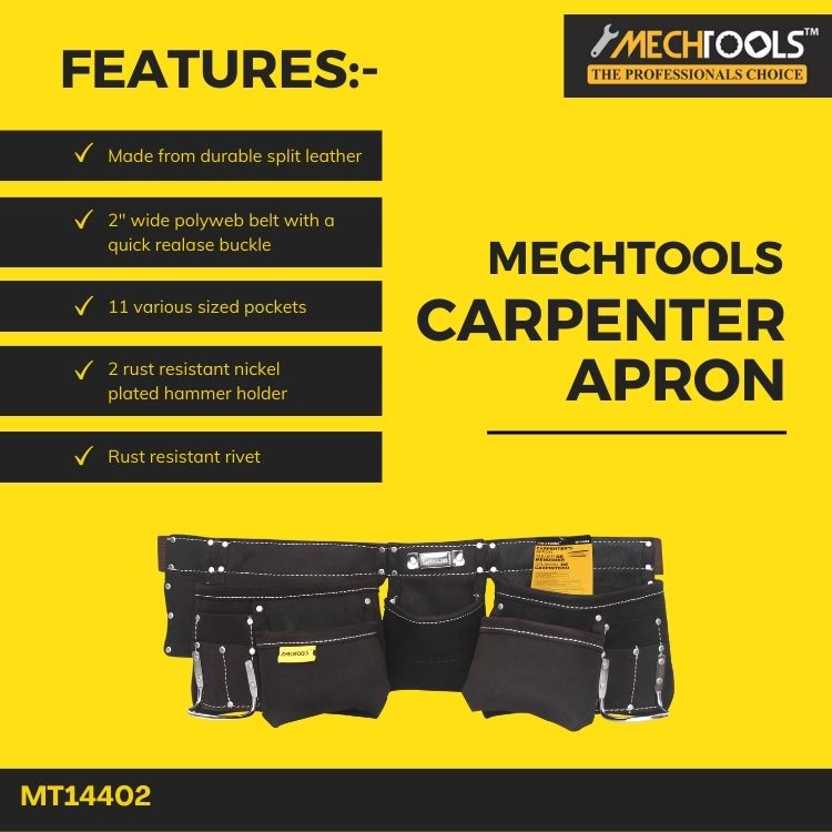 Carpenter's Apron with Polyweb Belt - (MT14402)