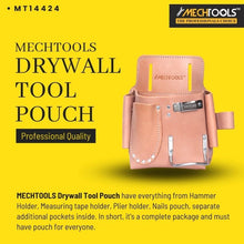 Leather Drywall Tool Pouch for Tradesperson's / Contractors - (MT14424)