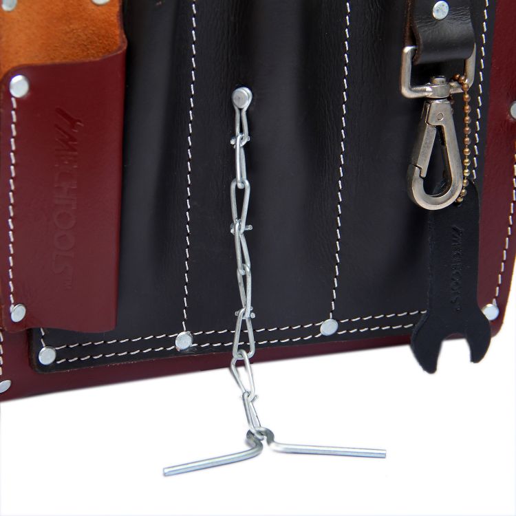 Leather PRO Electricians Tool Bag – Durable & Professional Tool Organizer- MT14452