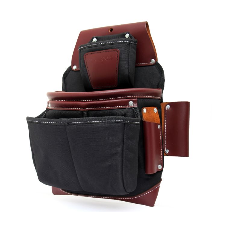 Leather/Polyester PRO Fastener Bag – Durable Tool Storage for Professionals- MT14451