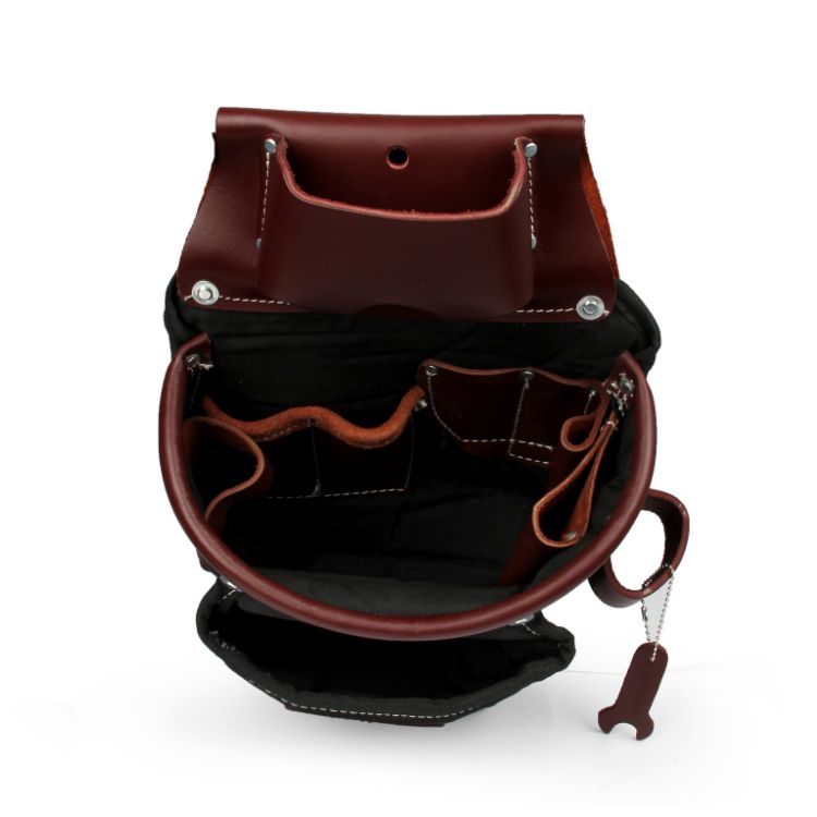 Leather/Polyester PRO Tool Case – Durable and Portable Tool Organizer (MT14453)