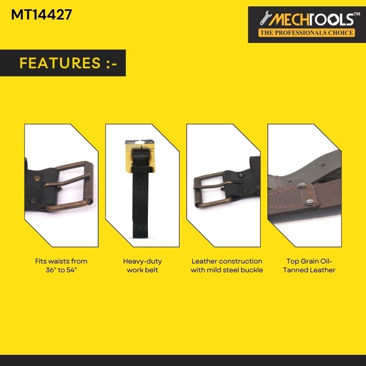 Leather Tool Work Belt - (MT14427)