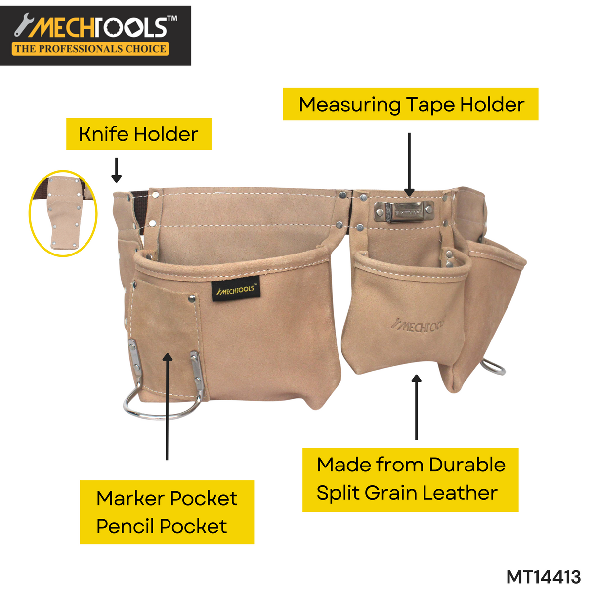 Carpenter's Apron with Polyweb Belt - (MT14413)