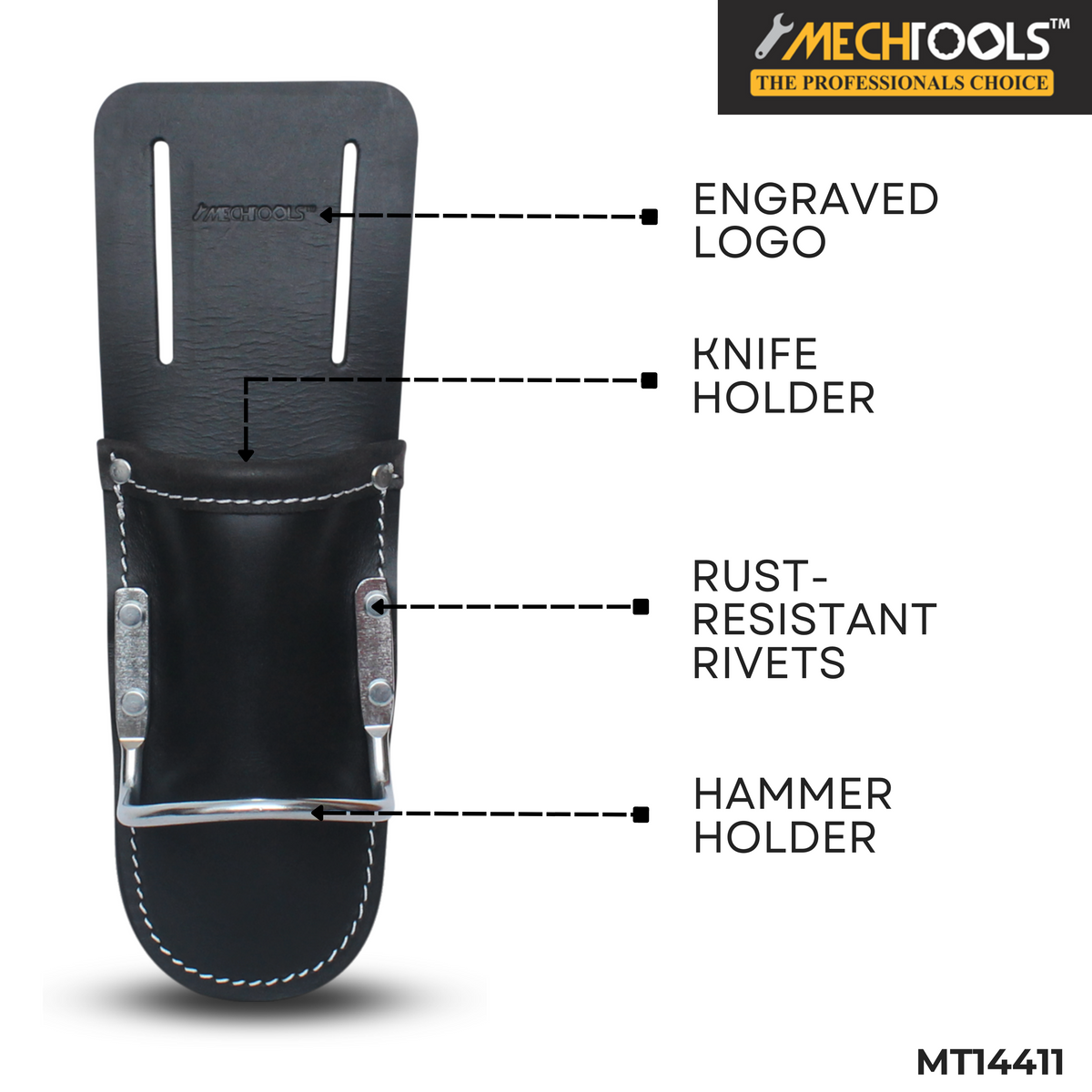 Knife Holder with Hammer Ring - (MT14411)