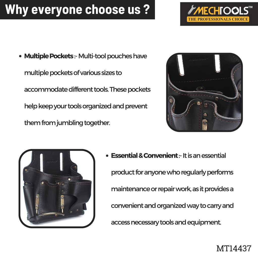 Multi-Tool Pouch for Left Handers - (MT14437)