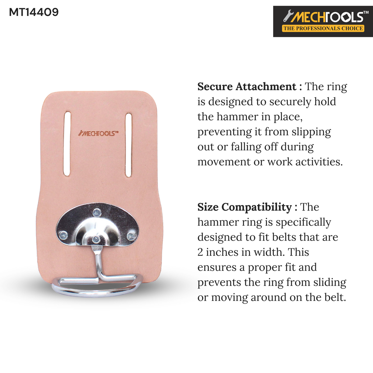 Swiveling Hammer Ring for 2" Belt - (MT14409)