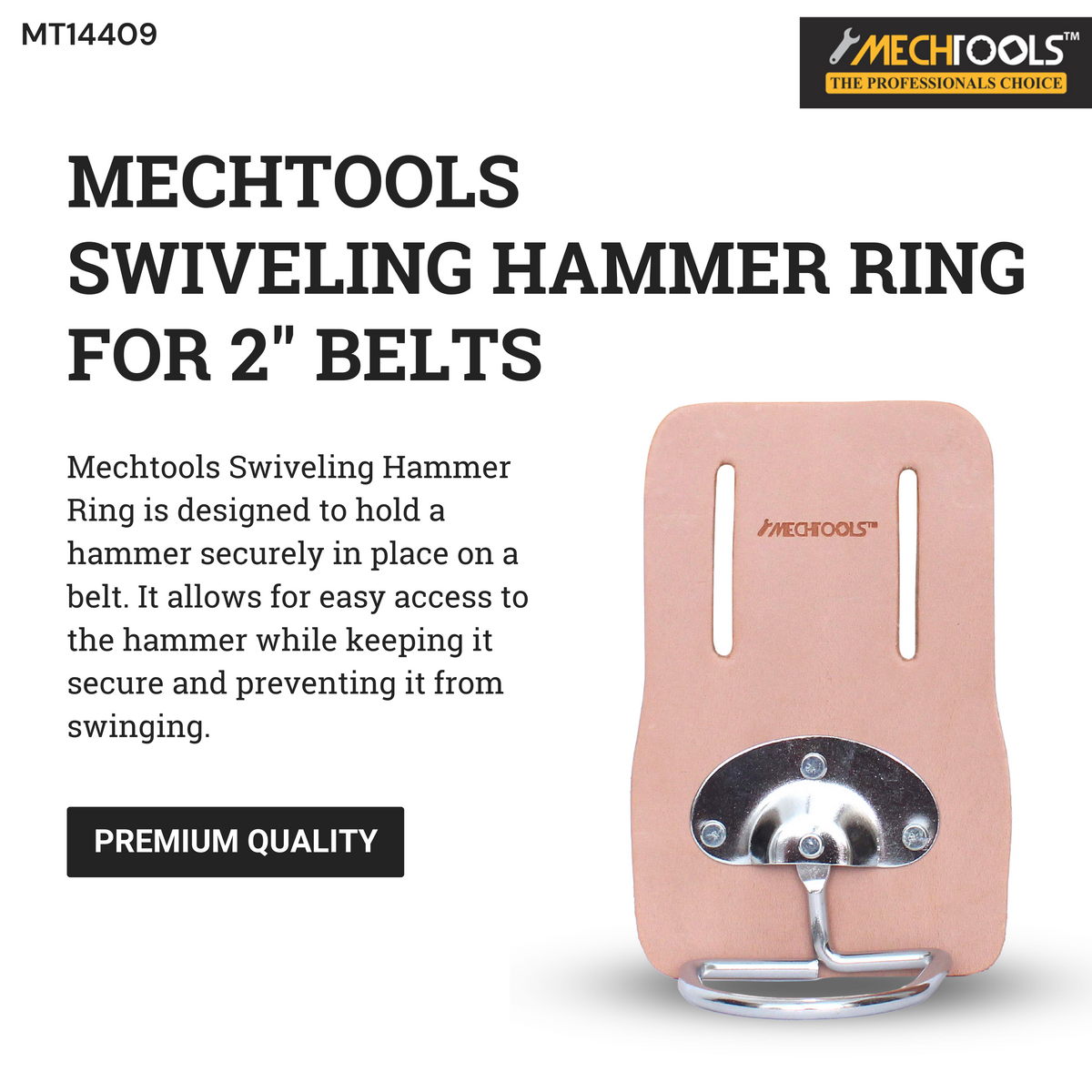Swiveling Hammer Ring for 2" Belt - (MT14409)