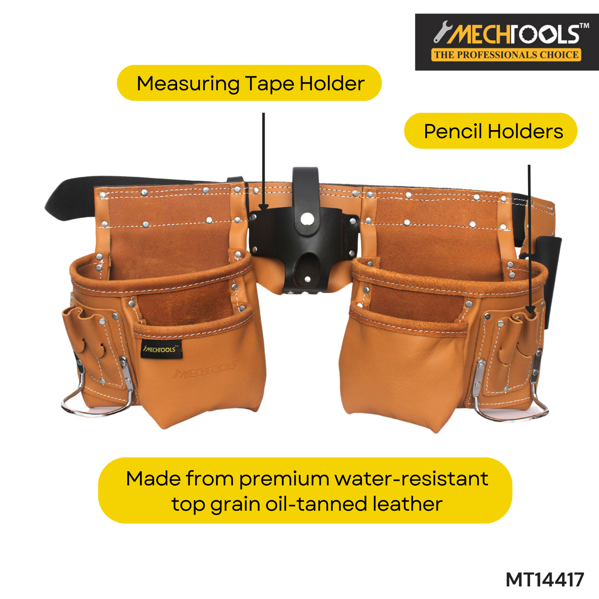 The Master Carpenter's Apron with Leather Belt - (MT14417)