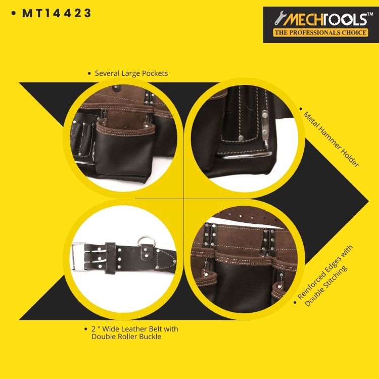 The Master Carpenter's Apron with Leather Belt - (MT14423)