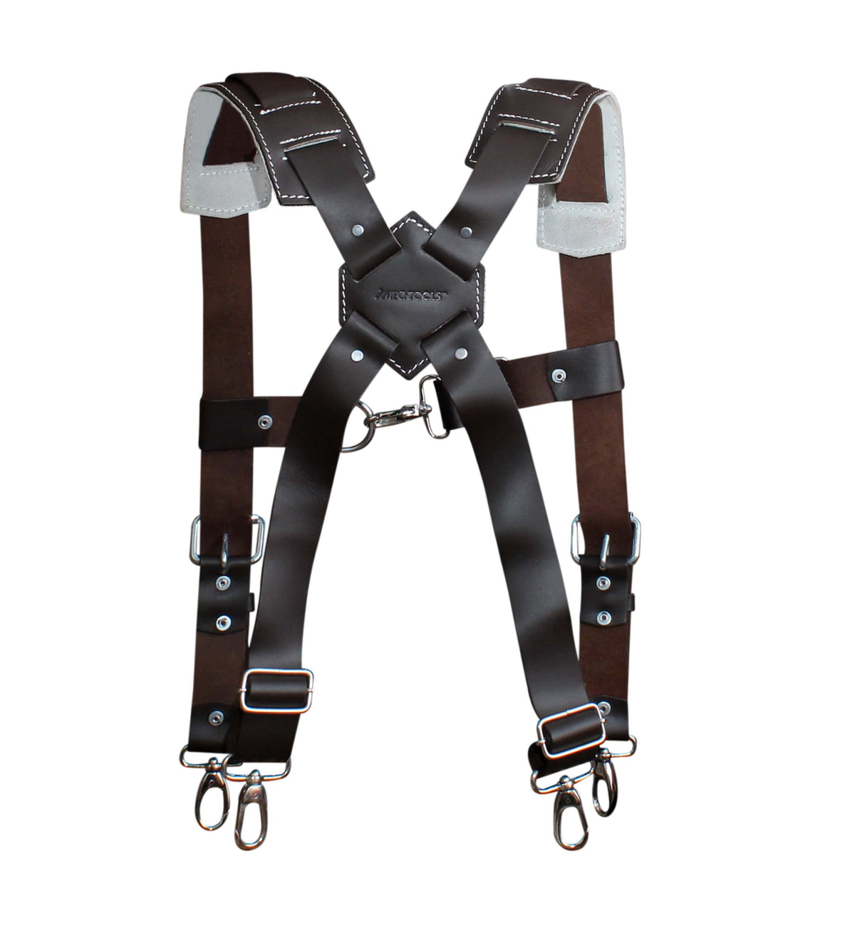 Leather Suspenders with Thick Straps for Men - (MT14442)