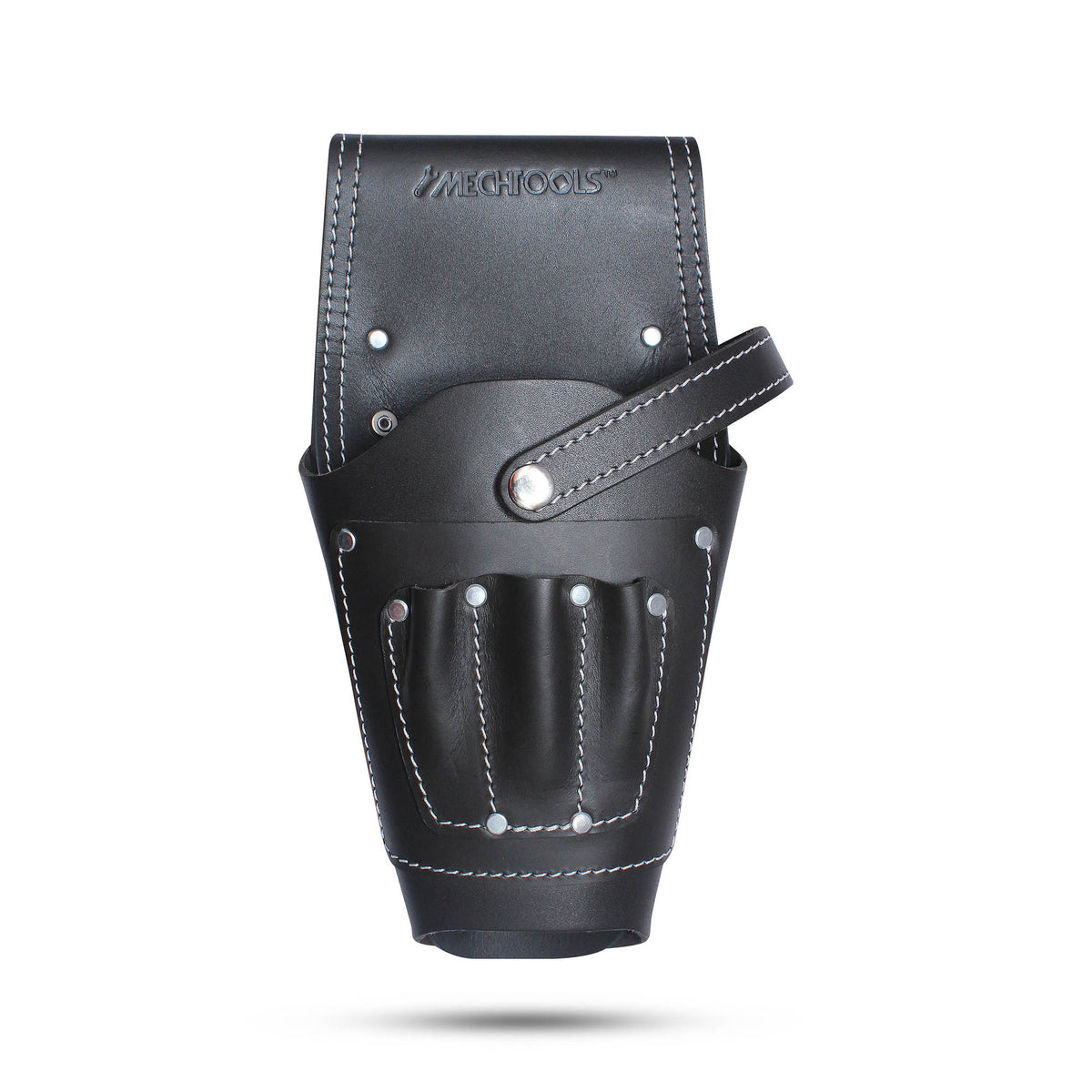 Leather Drill Holster – Heavy-Duty Tool Holder - (MT14441)