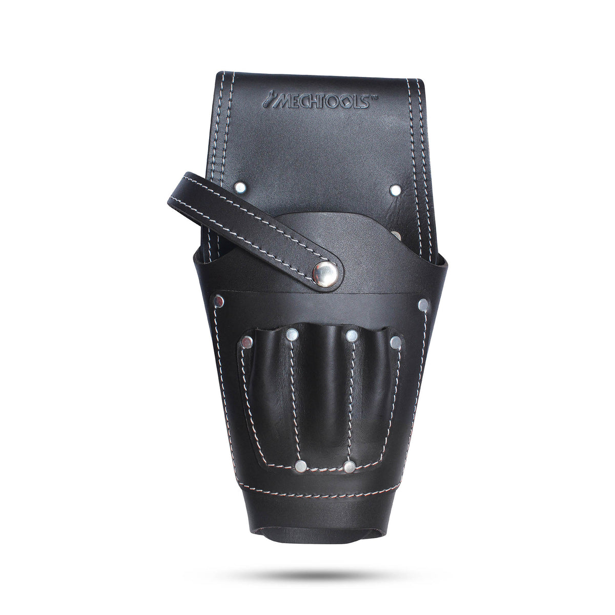 Leather Drill Holster – Heavy-Duty Tool Holder - (MT14441)